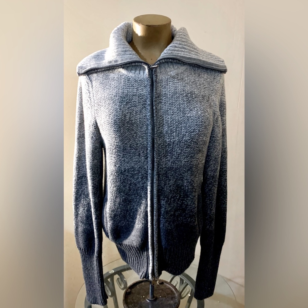 American Eagle Gray Knit Jacket size XL